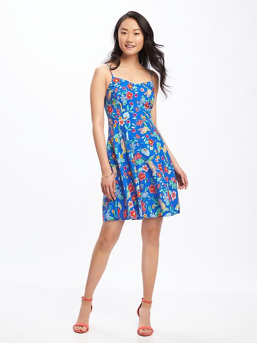 View large product image 1 of 1. Fit & Flare Cami Dress for Women