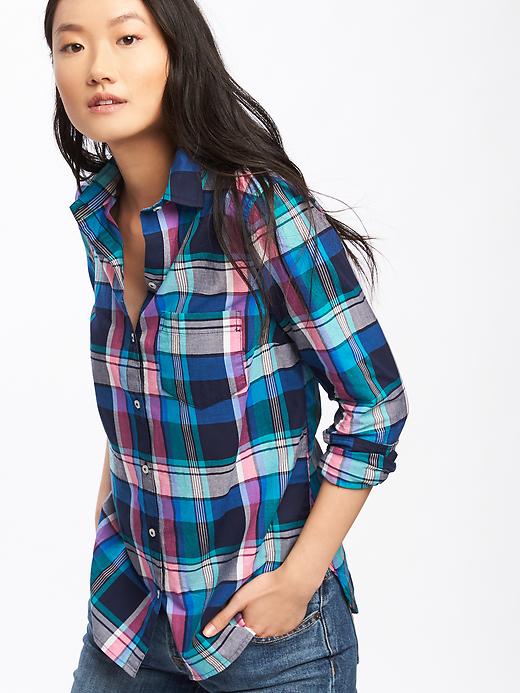 Image number 4 showing, Classic Pocket Shirt for Women