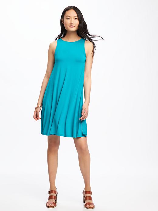 Bow-Tie Back Swing Dress for Women | Old Navy