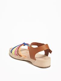 Strappy Platform Sandals For Girls 