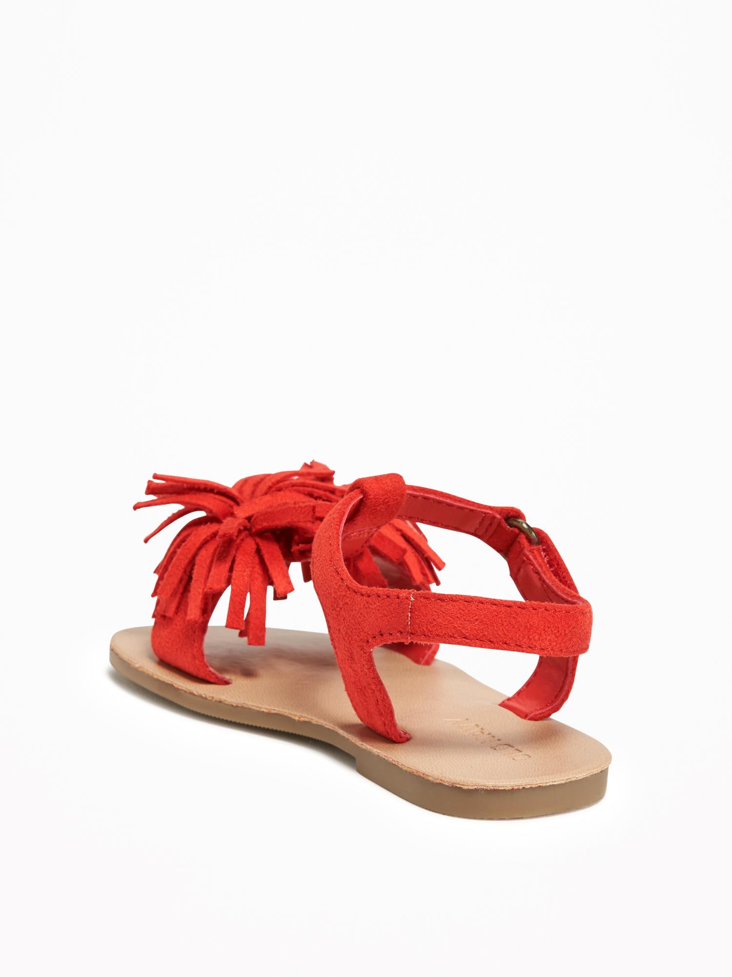 Old navy red on sale sandals