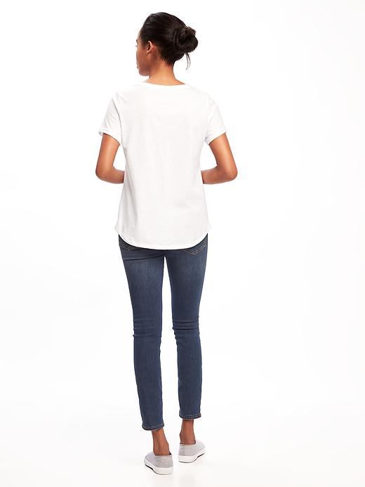 Image number 2 showing, EveryWear Clean-Slate Relaxed Tee for Women