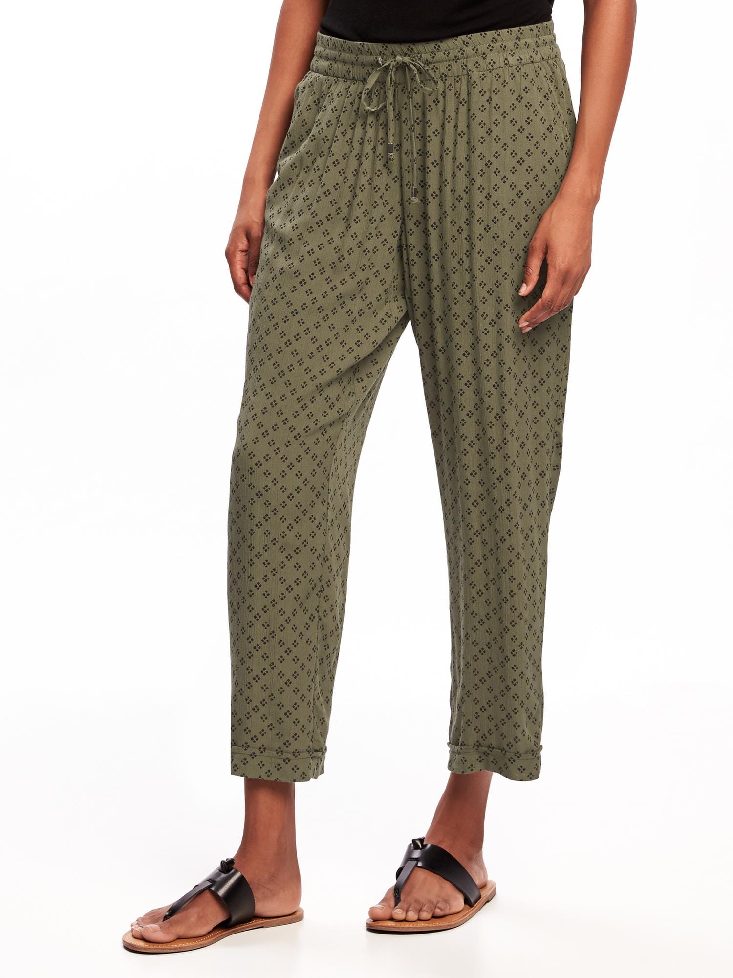 Mid-Rise Soft Pants for Women | Old Navy