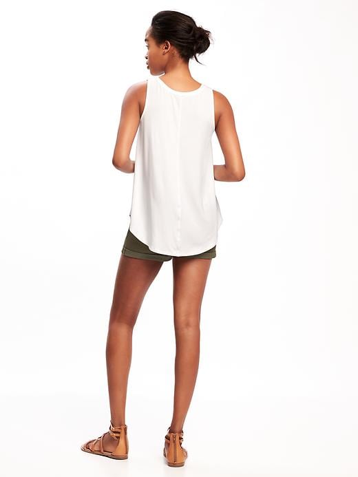 Image number 2 showing, Luxe High-Neck Swing Tank for Women