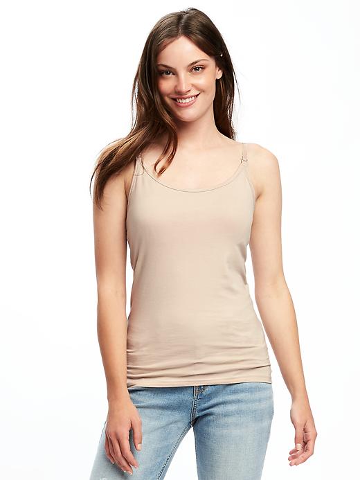 View large product image 1 of 1. Maternity Fitted Nursing Cami