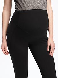 View large product image 3 of 3. Maternity Full-Panel Compression Pants