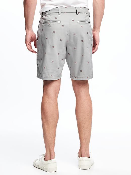 Built-In Flex Slim Ultimate Khaki Shorts for Men (8