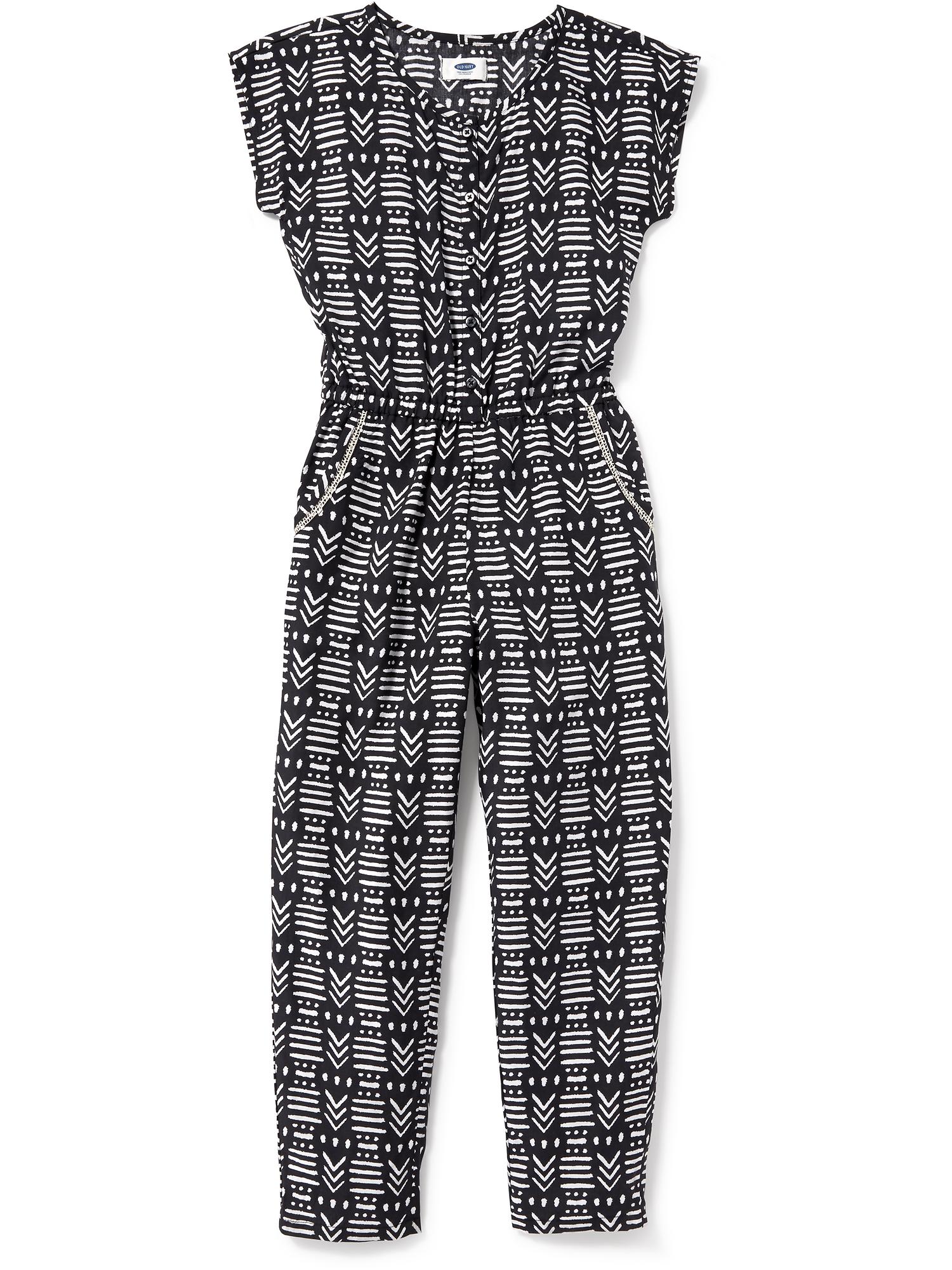 Patterned Jumpsuit for Girls | Old Navy