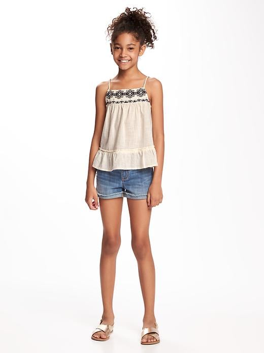 Embroidered Swing Tank for Girls | Old Navy