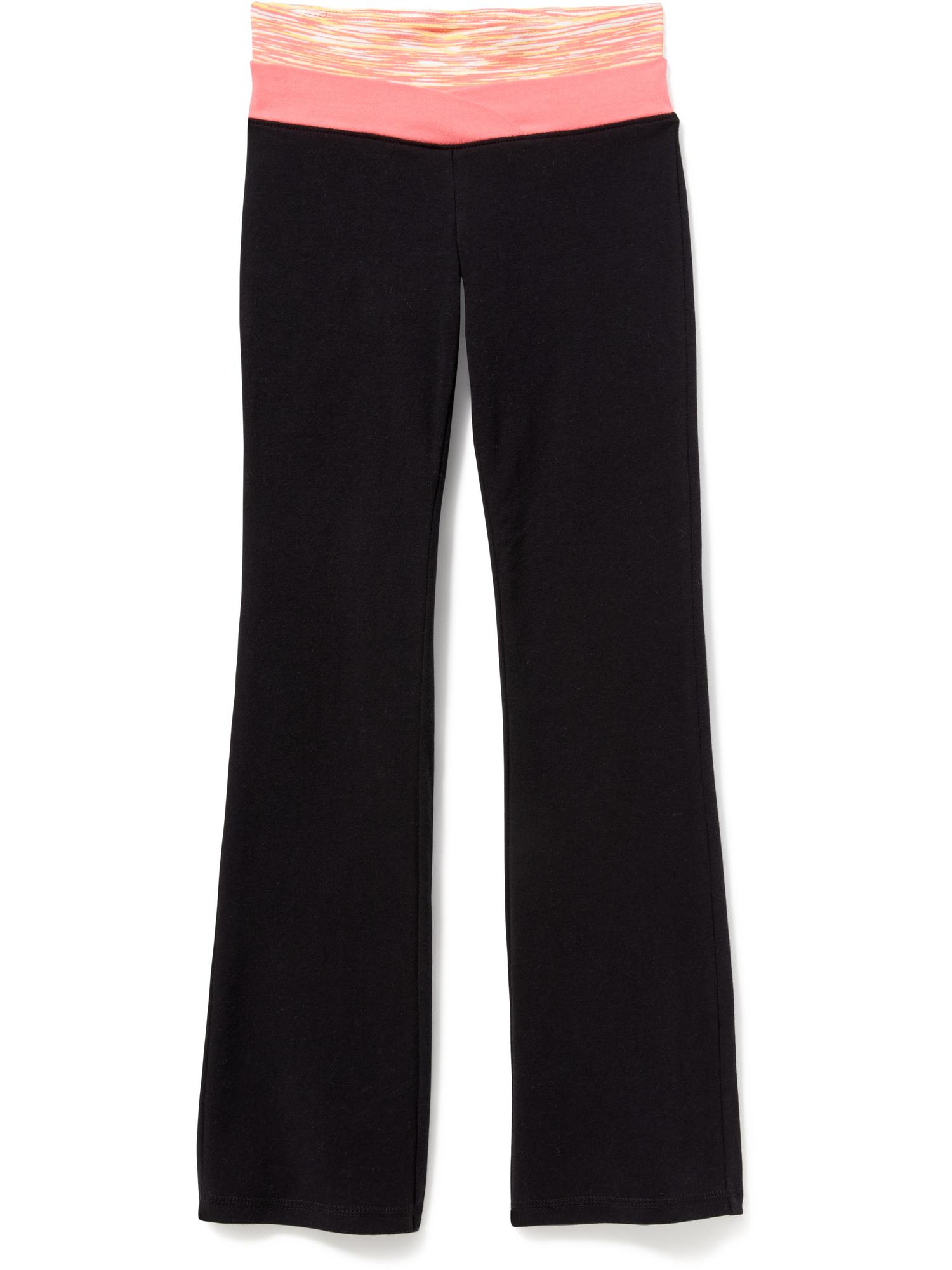 GoDry Cool Fitted Yoga Pants for Girls Old Navy