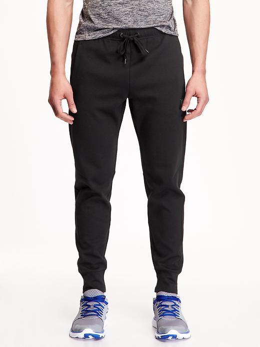 View large product image 1 of 2. Go-Dry Fleece Joggers for Men