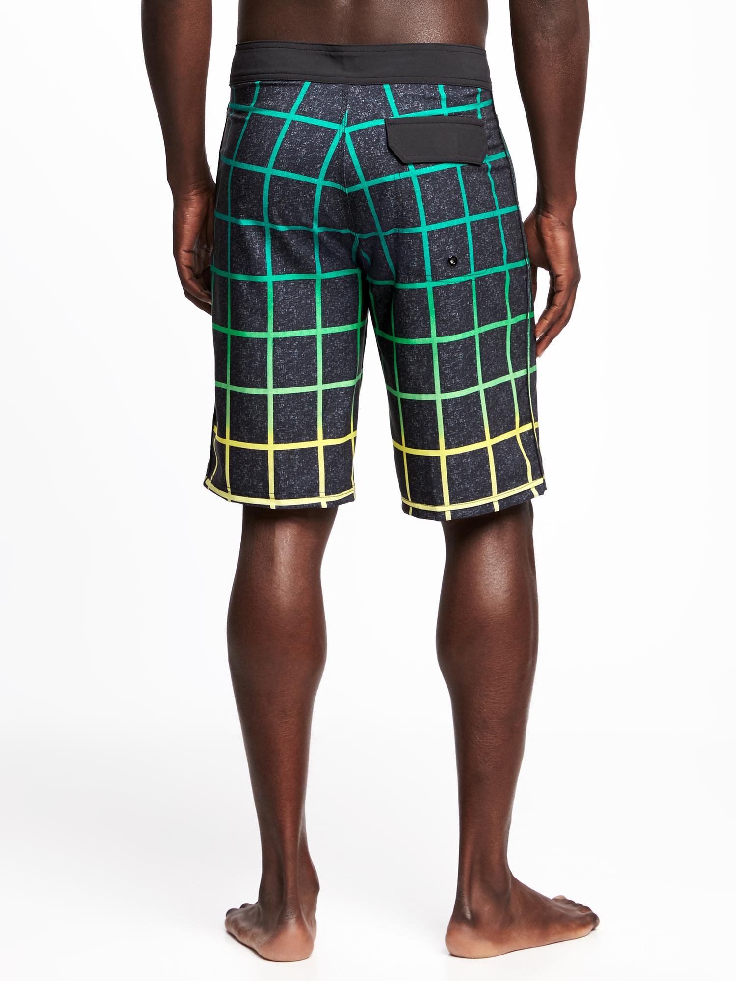 Built-In Flex Printed Board Shorts for Men (10