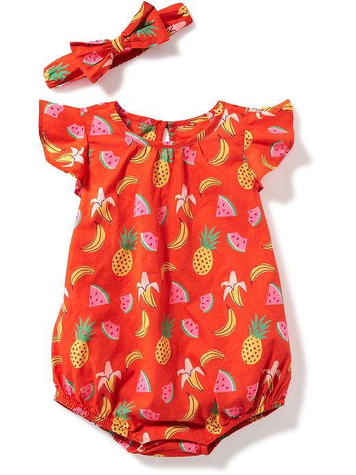 2Piece Bubble Romper and Headband Set for Baby Old Navy