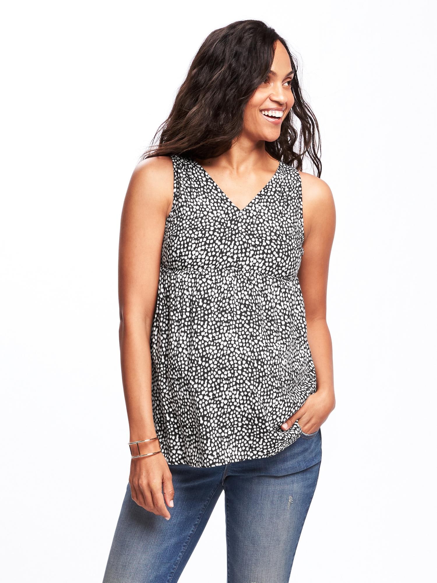 Maternity Relaxed Cutout-Back Top | Old Navy