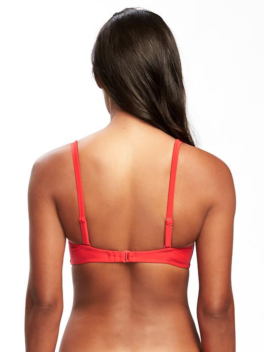 View large product image 2 of 2. Bandeau Underwire Swim Top for Women