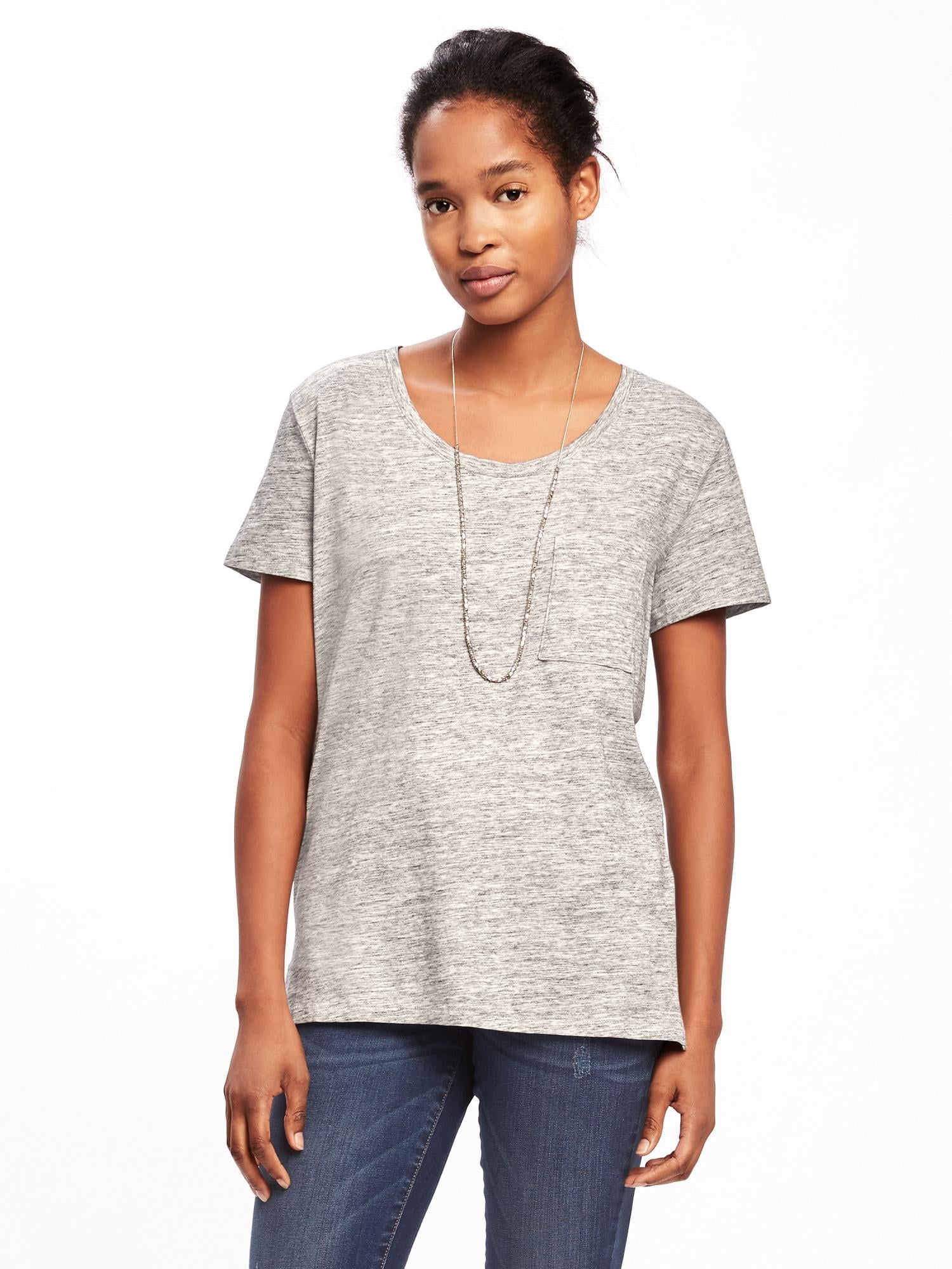 Boyfriend Pocket Tee for Women Old Navy