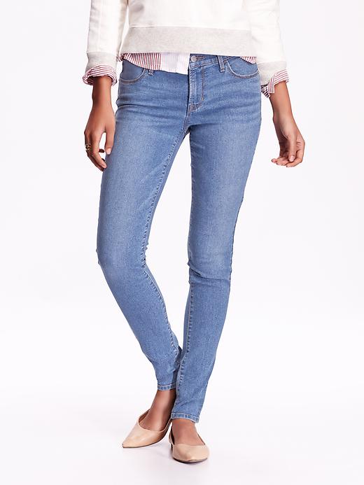 View large product image 1 of 3. Mid-Rise Wow Super Skinny Jeans for Women