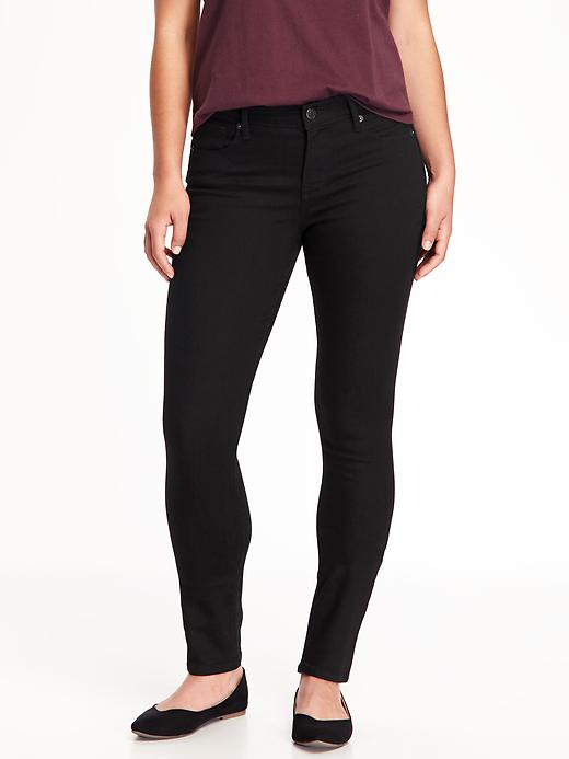 View large product image 1 of 3. Mid-Rise Curvy Skinny Jeans for Women