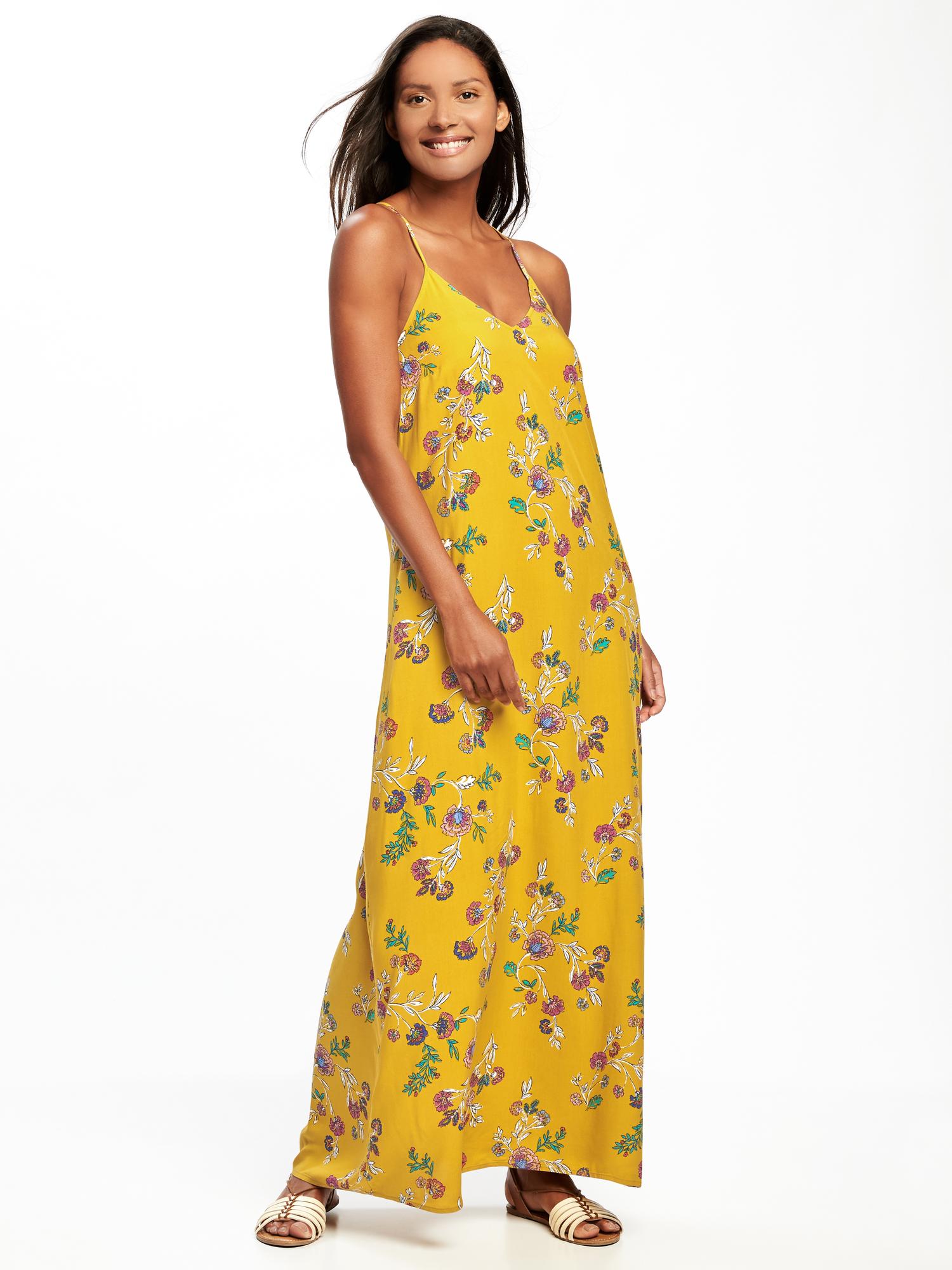 Sleeveless V-Neck Maxi Dress for Women | Old Navy