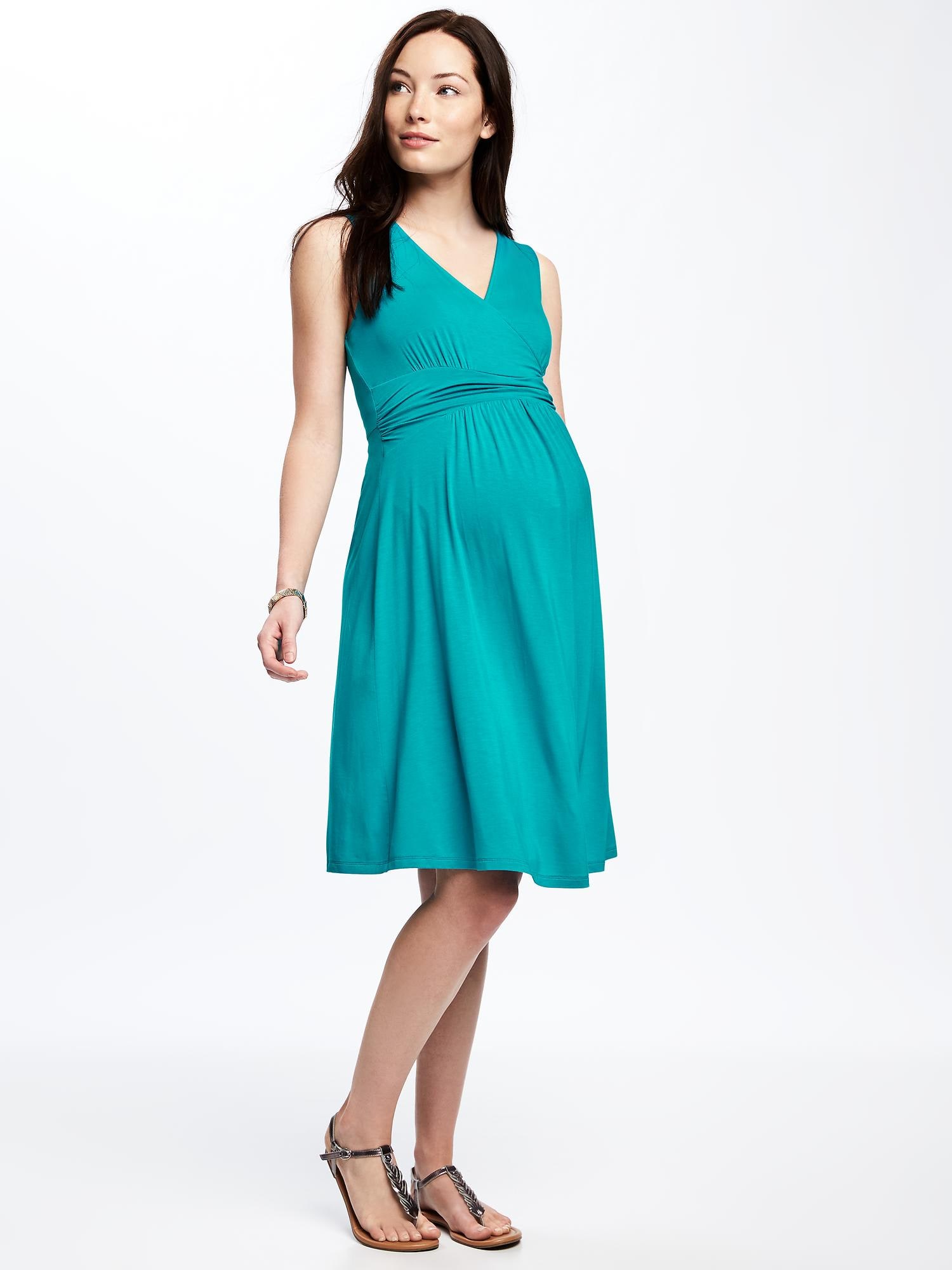 Maternity Cross Front Dress Old Navy