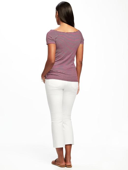 Image number 2 showing, Semi-Fitted Off-the-Shoulder Top for Women