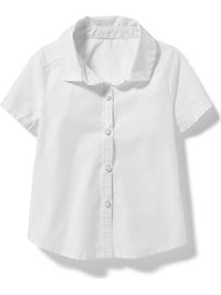 View large product image 3 of 3. Uniform Shirt for Toddler Girls