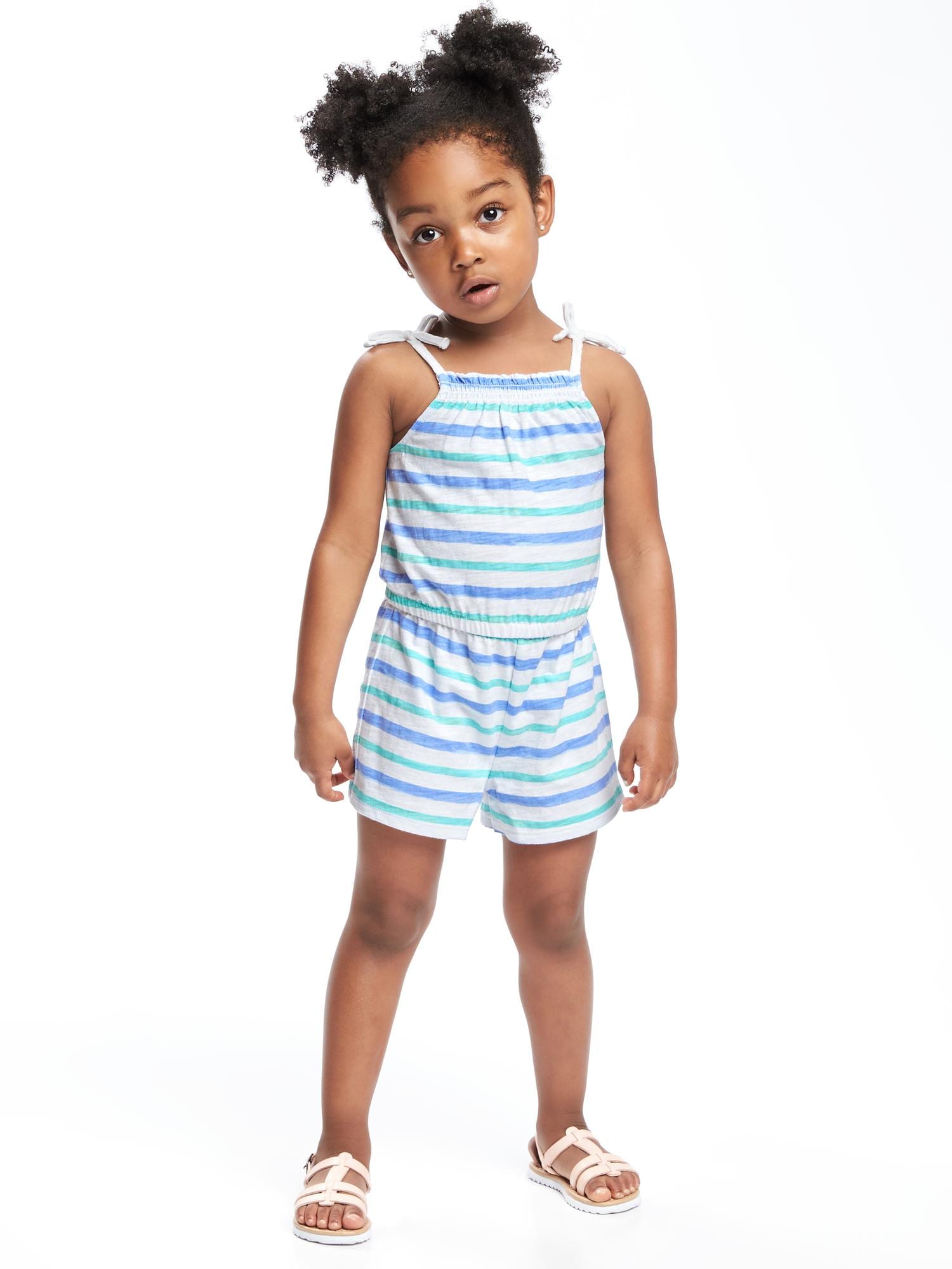 Tie-Strap Romper for Toddler Girls | Old Navy