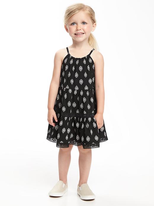 View large product image 1 of 3. Tiered Swing Dress for Toddler Girls