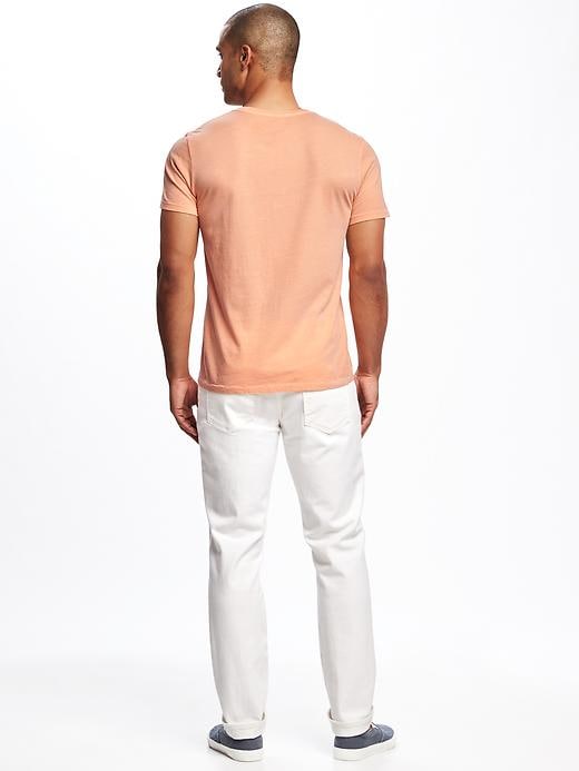 Image number 2 showing, Garment-Dyed Graphic Tee for Men