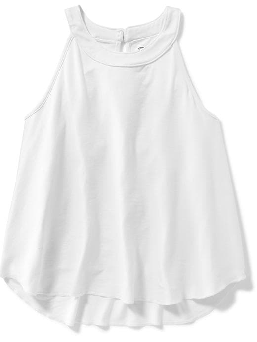 View large product image 1 of 1. High-Neck Sleeveless Top for Girls