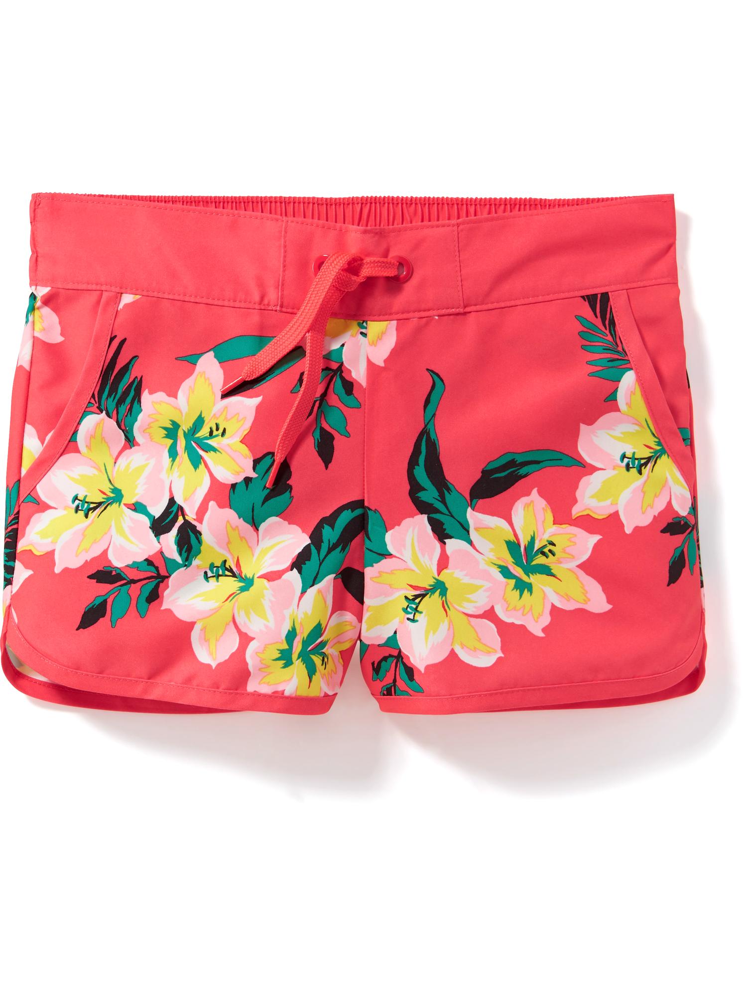tie-front-board-shorts-for-girls-old-navy