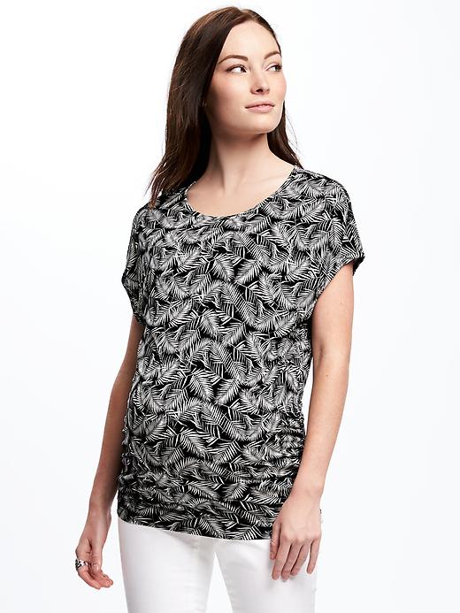 Maternity DolmanSleeve Cocoon Top Old Navy