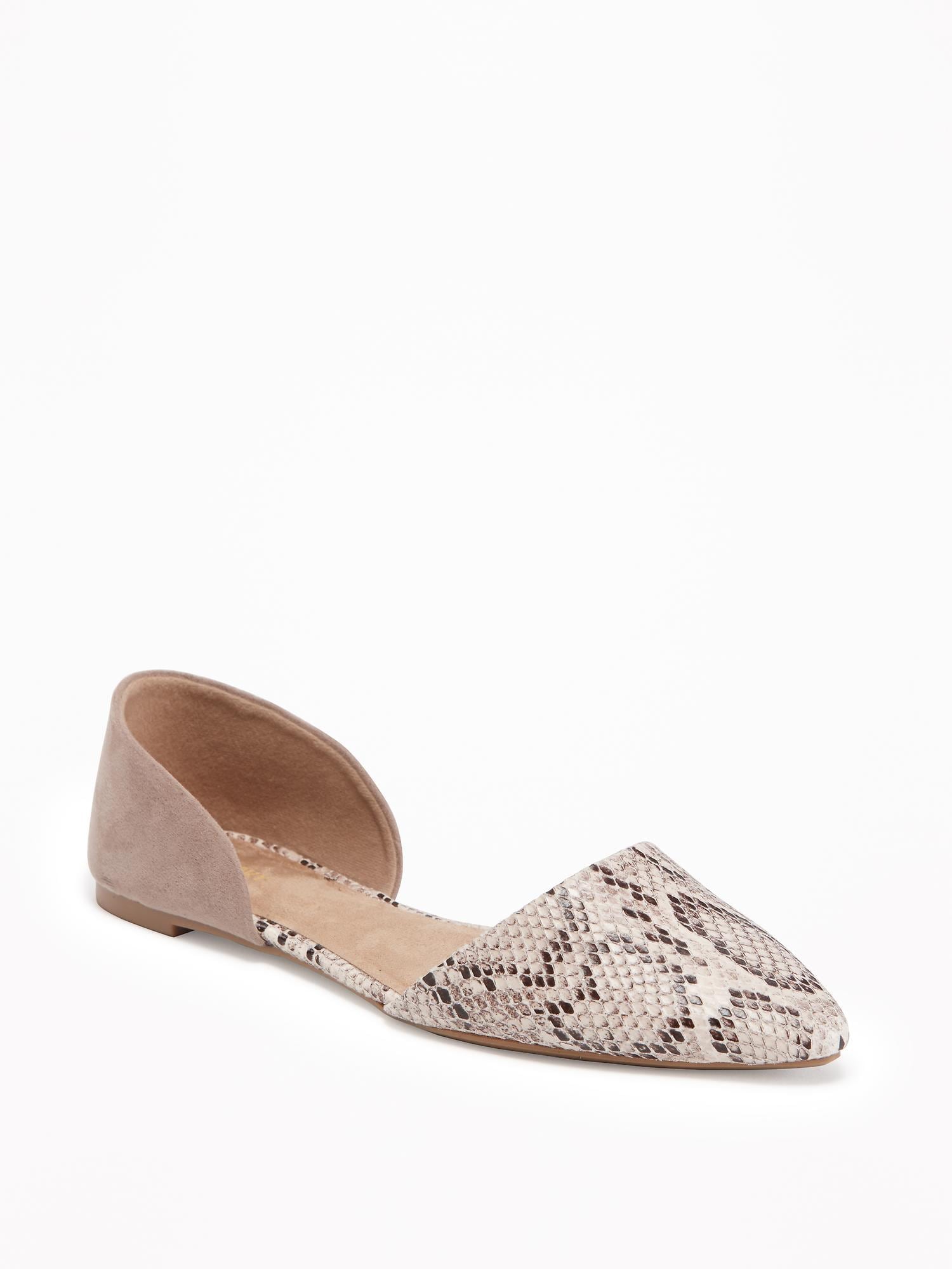 Old navy snakeskin on sale flats