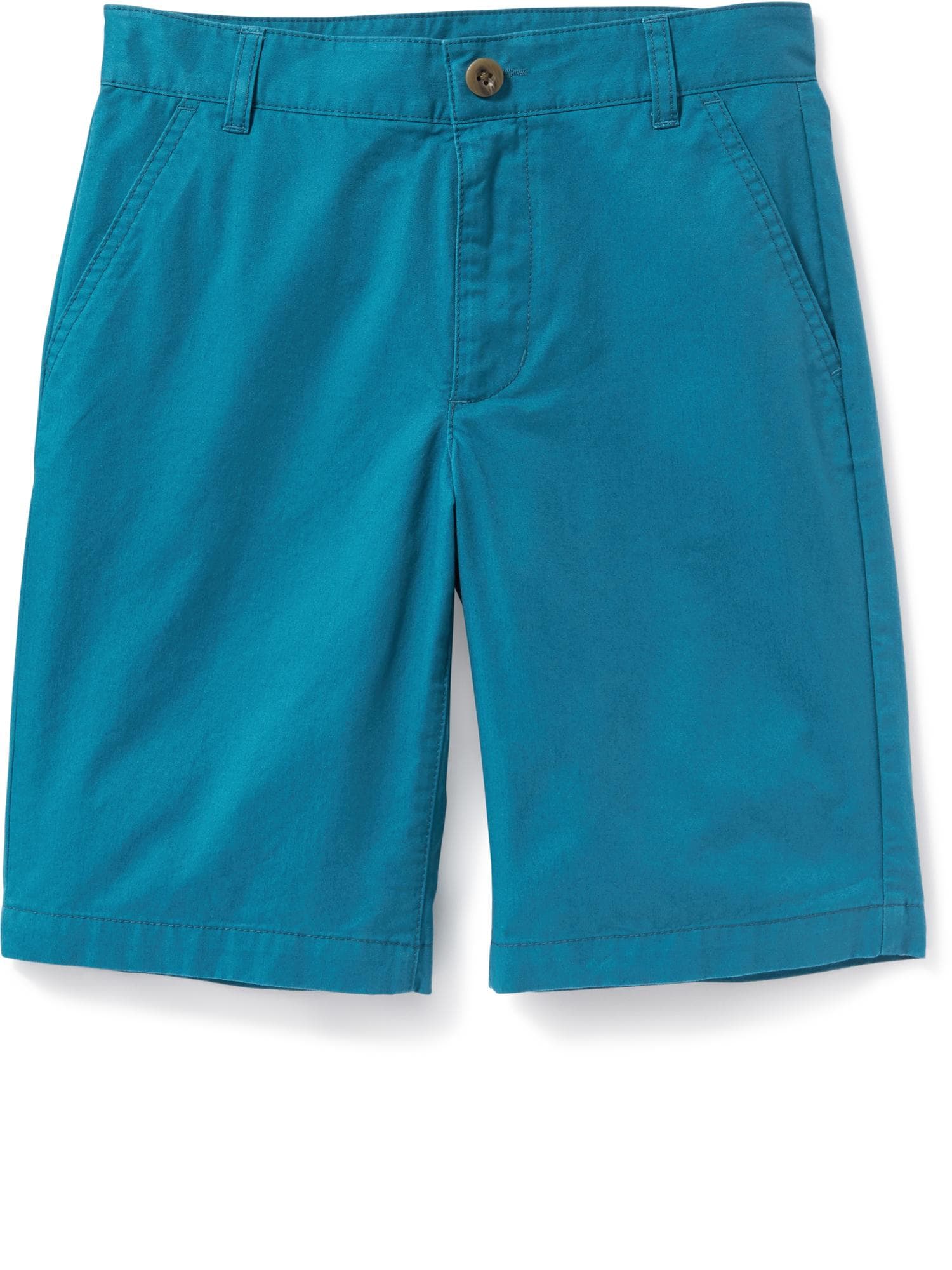 Flat-Front Twill Shorts For Boys | Old Navy