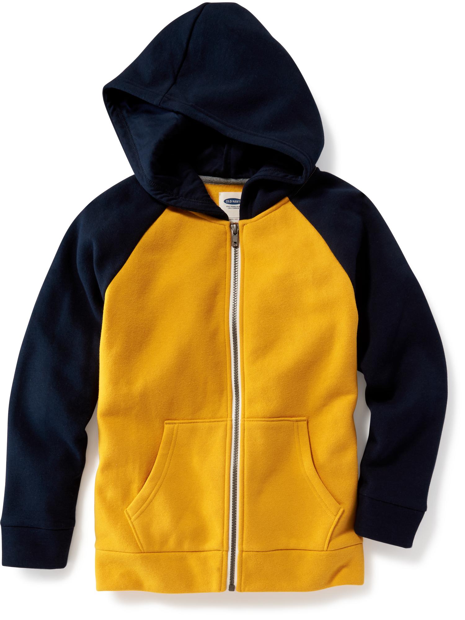 Old navy outlet yellow hoodie