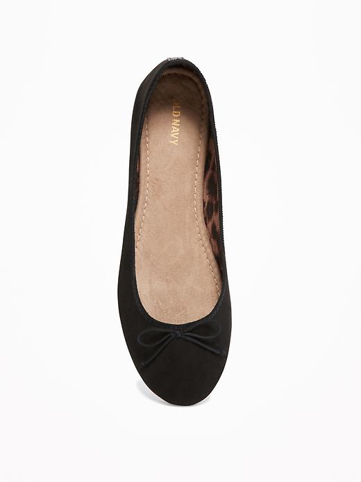 Image number 3 showing, Sueded Classic Ballet Flats for Women