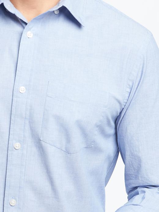 Image number 5 showing, Slim-Fit Built-In Flex Everyday Shirt for Men