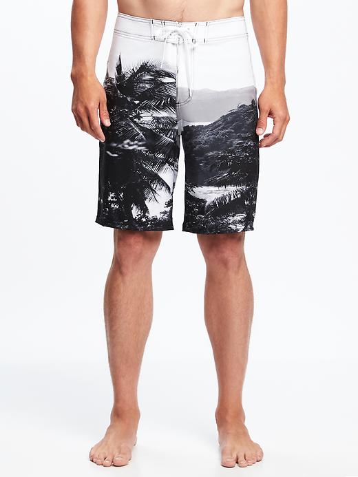 Photo-Real Graphic Built-In Flex Board Shorts for Men (10)