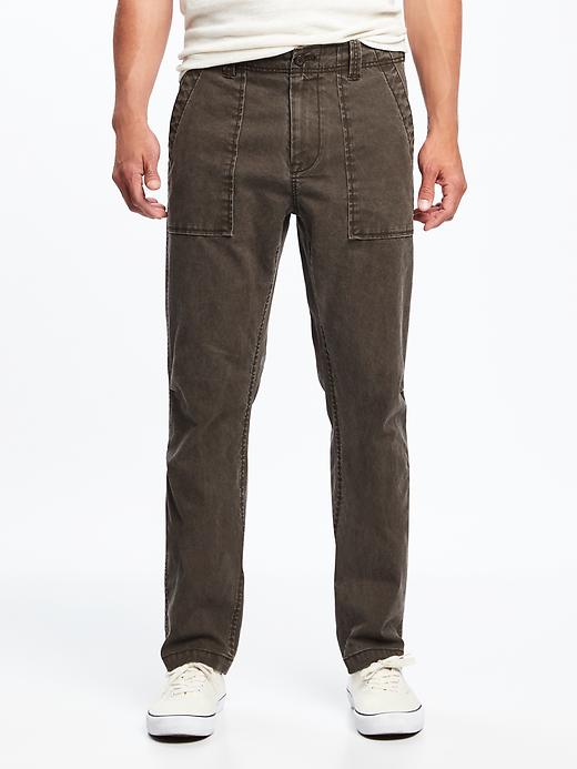 View large product image 1 of 2. Straight Built-In Flex Canvas Utility Pants for Men