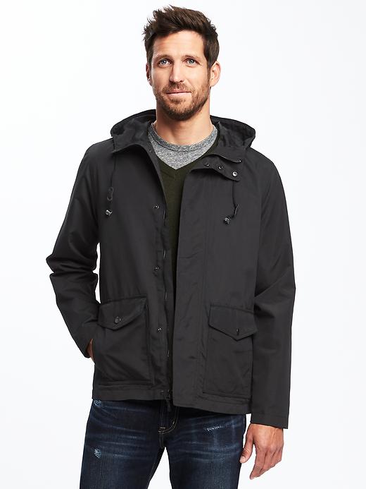 Image number 1 showing, Lightweight Hooded Anorak for Men