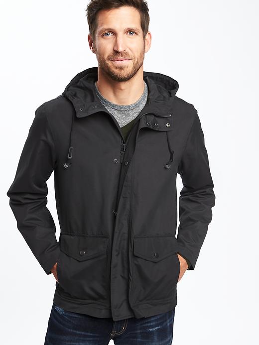 Image number 4 showing, Lightweight Hooded Anorak for Men