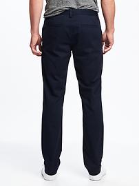 Slim Uniform Non-Stretch Chino Pants for Men