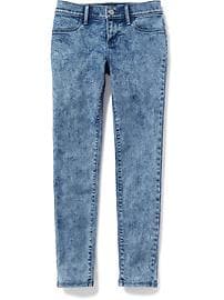 View large product image 3 of 3. Acid-Wash Jeggings for Girls