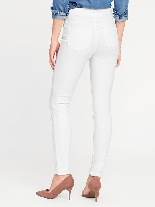 View large product image 2 of 3. Mid-Rise Clean Slate Rockstar Super Skinny Jeans for Women