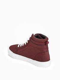 View large product image 3 of 3. Sueded High-Tops for Boys