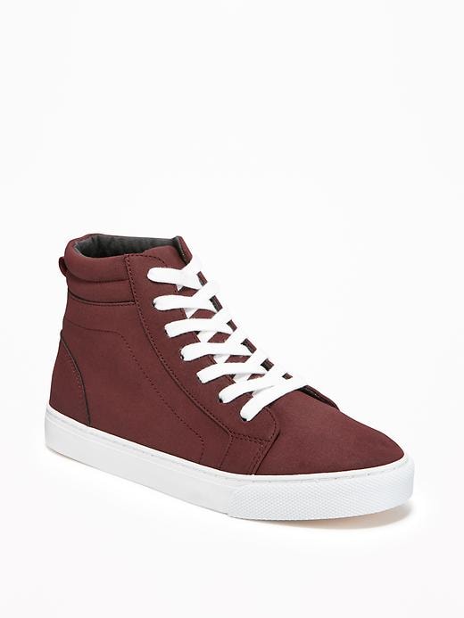 View large product image 1 of 3. Sueded High-Tops for Boys