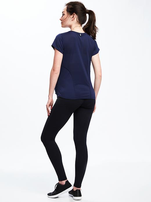 Image number 2 showing, Maternity Go-Dry Cool Mesh Tee