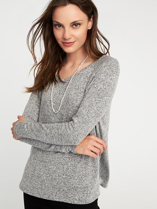 Loose Soft-Spun Scoop-Neck Tee for Women | Old Navy