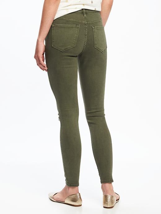 Mid-Rise Distressed Rockstar Jeans for Women | Old Navy