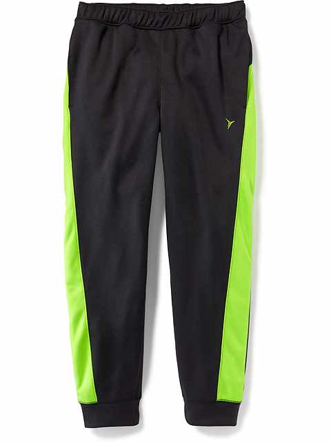 boys slim joggers